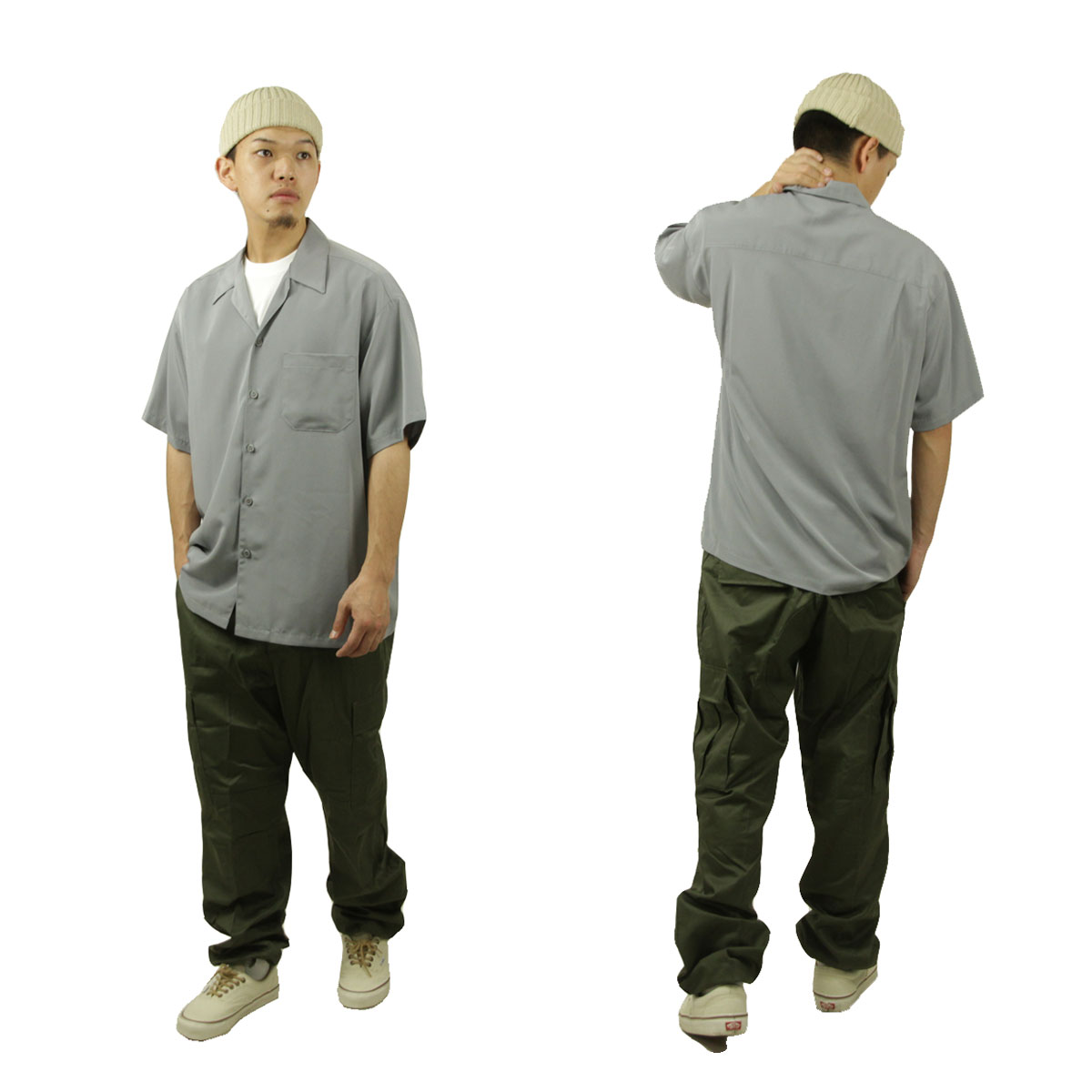 ȥå  ߥ  CALTOP 奢륷 CALTOP OPEN COLLAR SHORT SLEEVE SHIRTS 3003 Ⱦµ ȥå ȥå 硼ȥ꡼