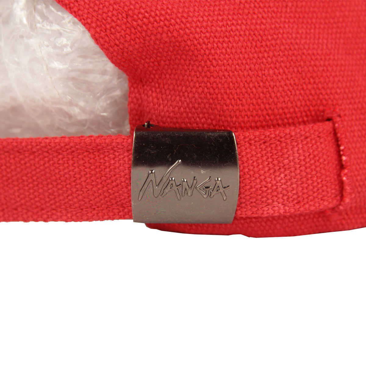�ʥ� ��� ��ǥ����� ����å� ��������Ź NANGA �����Х� ��������å� CANVAS NNG LOGO CAP N2502-3A204A RED