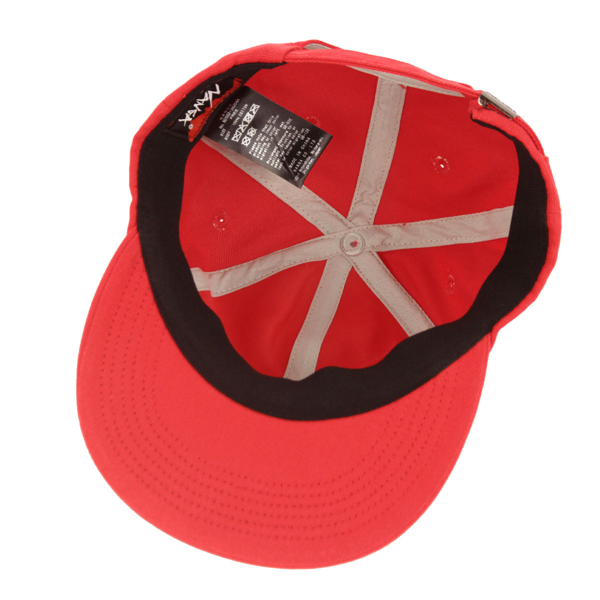 �ʥ� ��� ��ǥ����� ����å� ��������Ź NANGA �����Х� ��������å� CANVAS NNG LOGO CAP N2502-3A204A RED