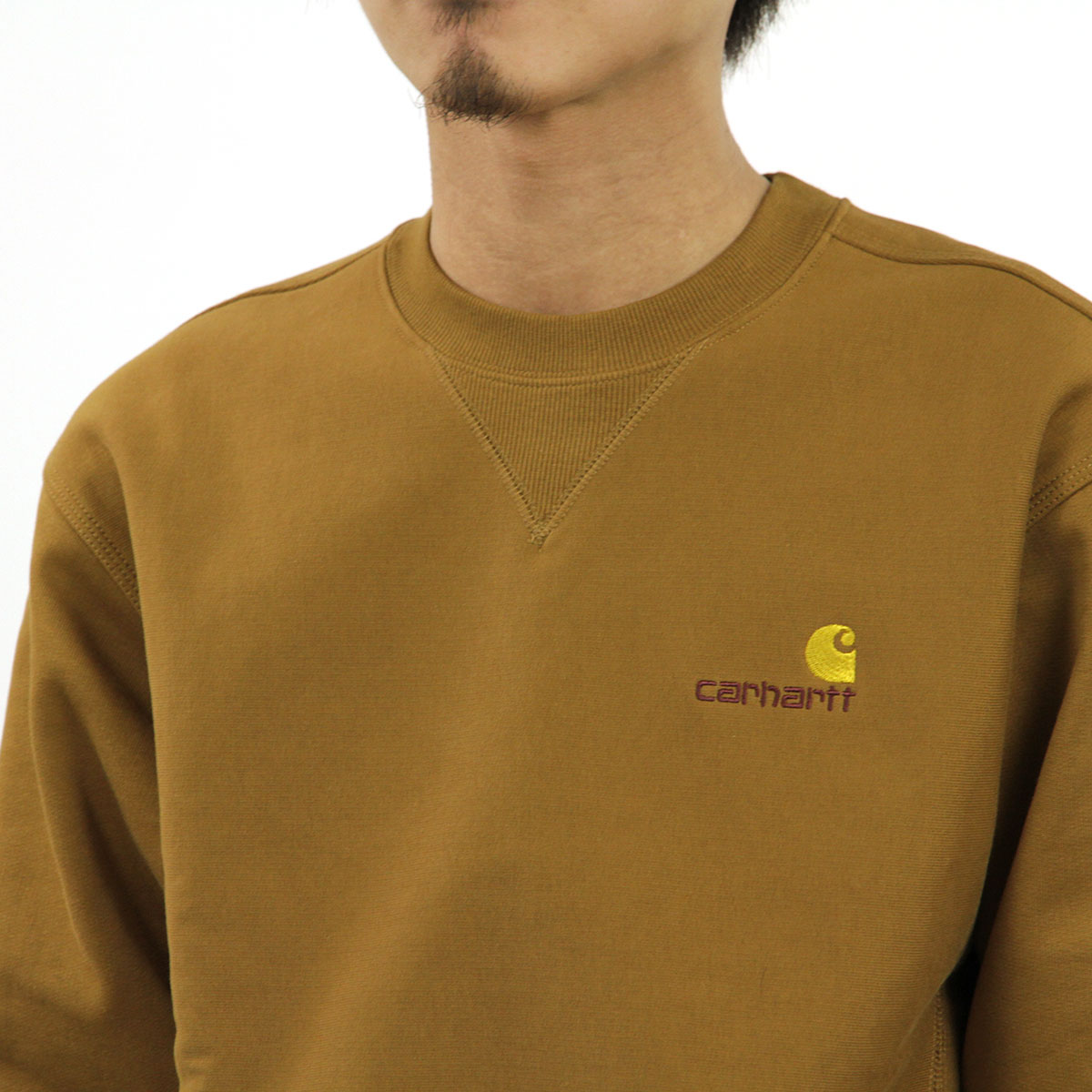 �����ϡ��� �ȥ졼�ʡ� ��� ��������Ź CARHARTT WIP ̵�� �������å� ���ݥ���ȥ��� AMERICAN SCRIPT SWEATSHIRT PEANUT I025475 2FSXX AB0B B1C C1D D5E E04F