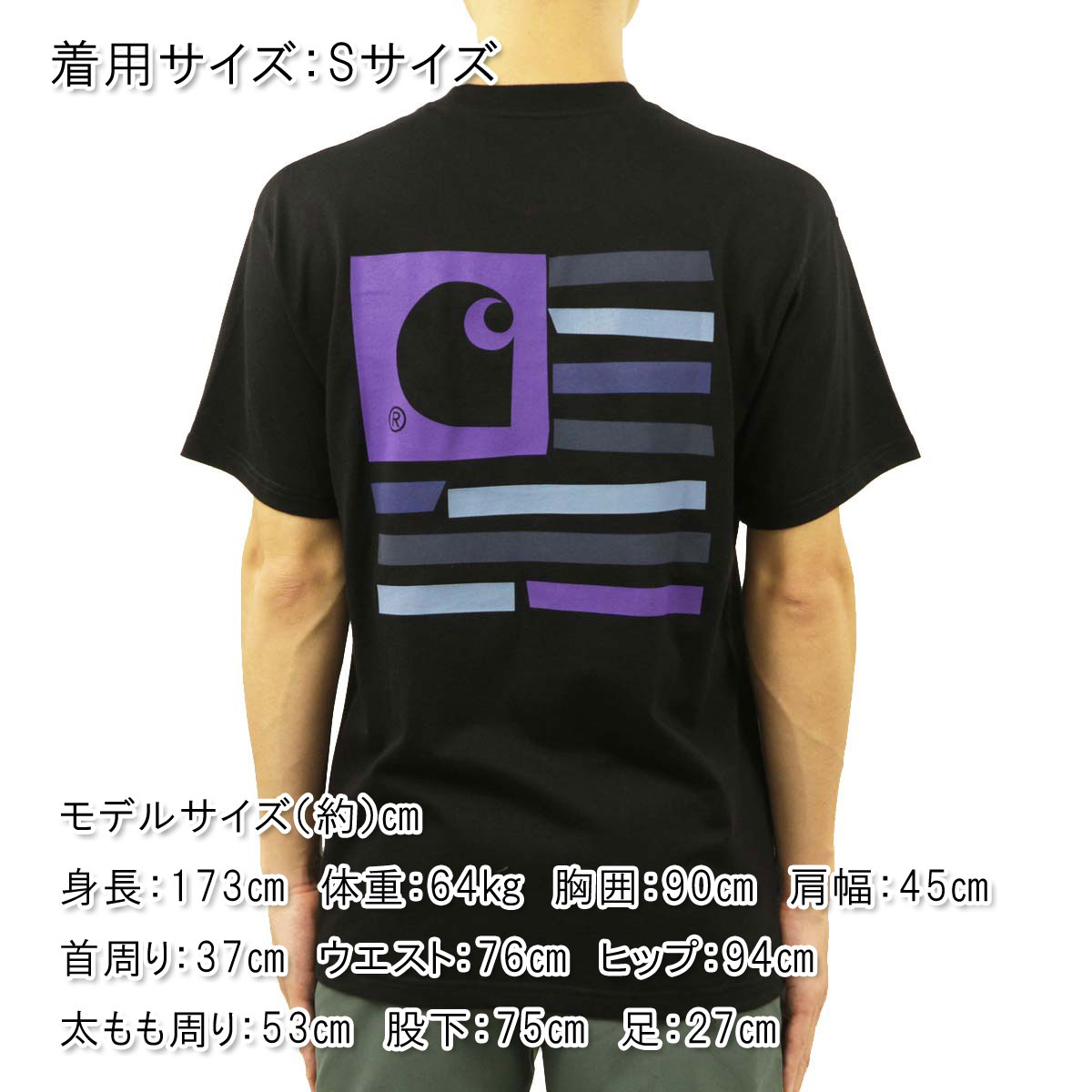 �����ϡ��� T����� ��� ������ CARHARTT WIP ȾµT����� �Хå��ץ��� ���롼�ͥå� S/S MEDLEY STATE T-SHIRT BLACK I030169 89XX AB0B B1C C1D D1E E13F