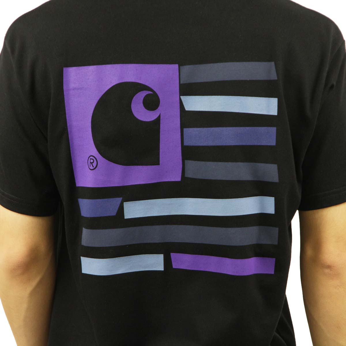 �����ϡ��� T����� ��� ������ CARHARTT WIP ȾµT����� �Хå��ץ��� ���롼�ͥå� S/S MEDLEY STATE T-SHIRT BLACK I030169 89XX AB0B B1C C1D D1E E13F