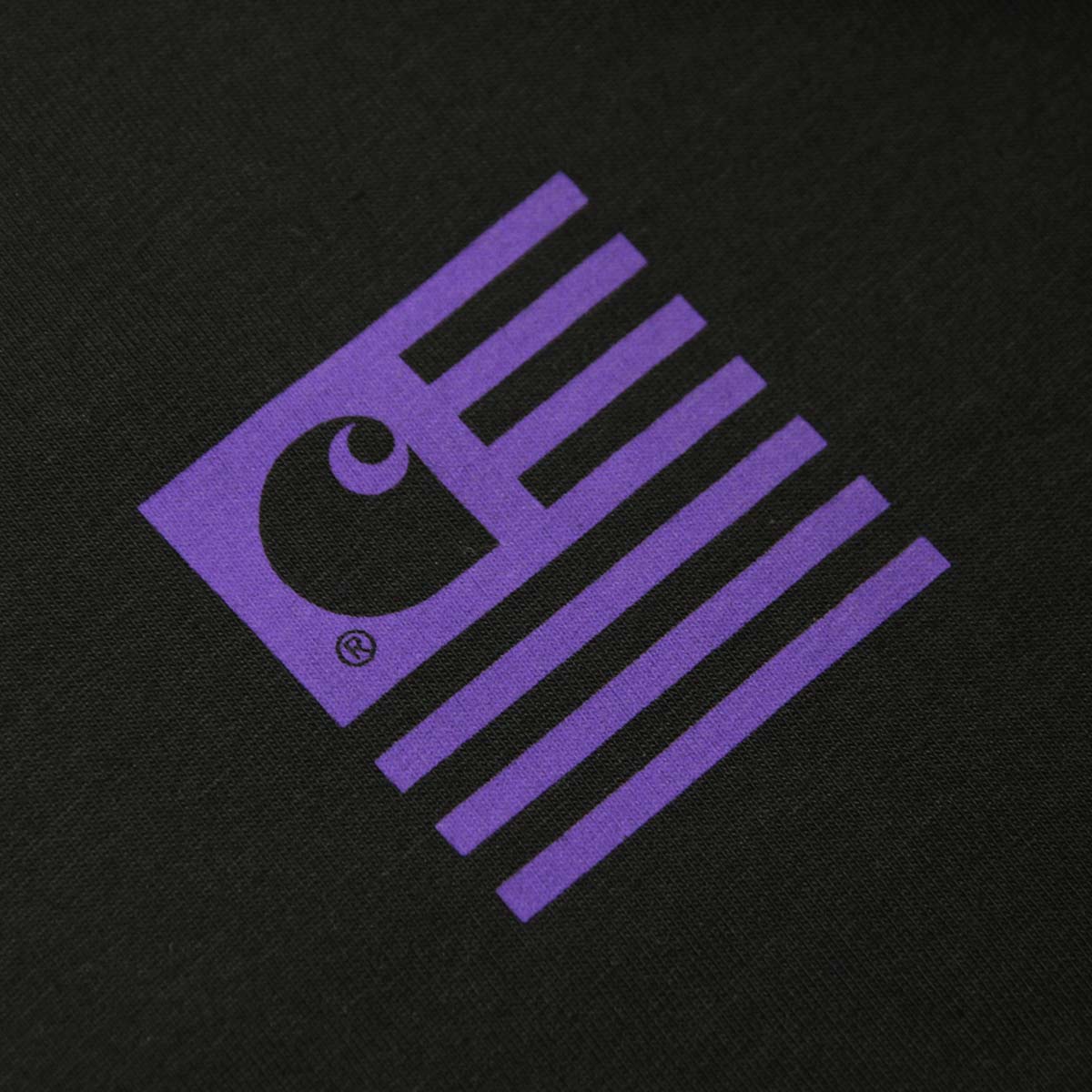 �����ϡ��� T����� ��� ������ CARHARTT WIP ȾµT����� �Хå��ץ��� ���롼�ͥå� S/S MEDLEY STATE T-SHIRT BLACK I030169 89XX AB0B B1C C1D D1E E13F