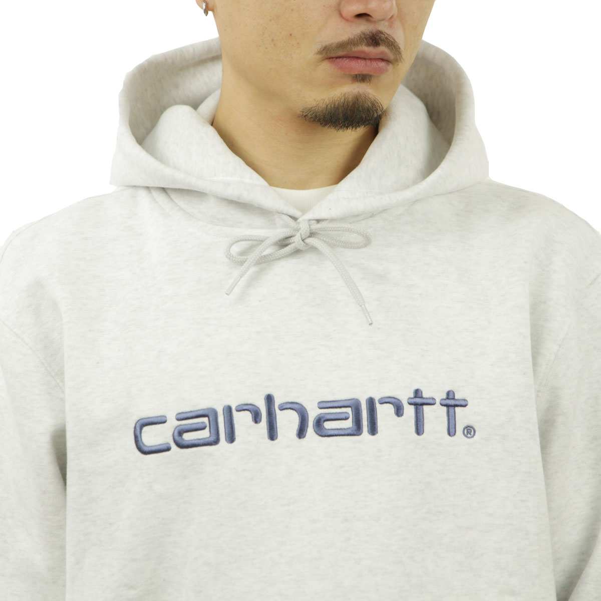 �����ϡ��� ��� �ѡ����� ������ CARHARTT WIP �ա��ǥ��� �ץ륪���С� ���� HOODED CARHARTT SWEATSHIRT I030547 ASH HEATHER / LIBERTY AB0B B1C C1D D5E E02F