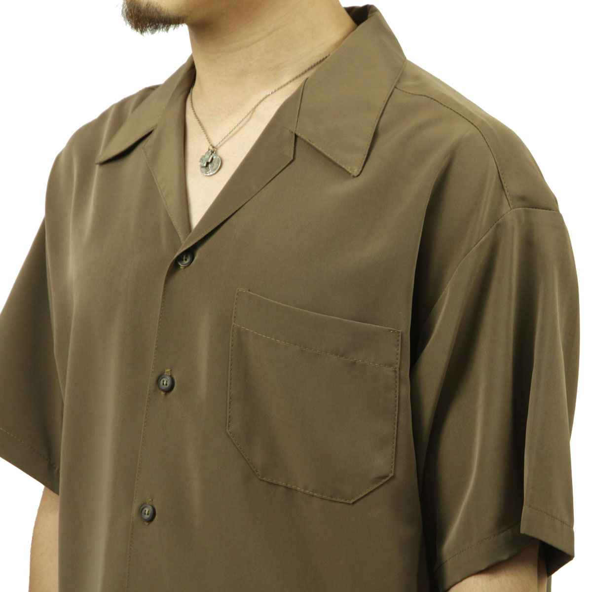 �����ȥå� ��� ���ߥ���� ������ CALTOP �����奢�륷��� CALTOP OPEN COLLAR SHORT SLEEVE SHIRTS 3003 Ⱦµ �����ȥå� ����ȥå� ���硼�ȥ��꡼��