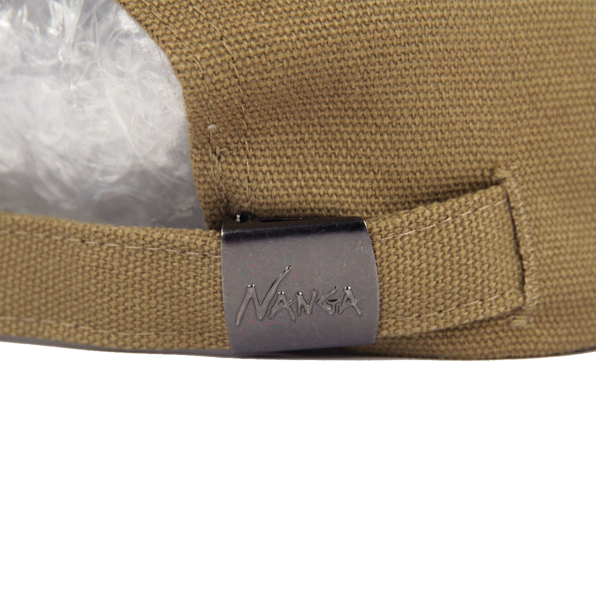 �ʥ� ��� ��ǥ����� ����å� ��������Ź NANGA �����Х� ��������å� CANVAS NNG LOGO CAP N2502-3A204A BEG BEIGE
