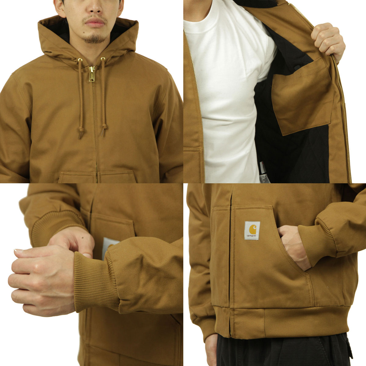 �����ϡ��� ��� �����ƥ��֥��㥱�å� ������ CARHARTT WIP ������㥱�å� �������� ACTIVE JACKET HAMILTON BROWN I023083 8901