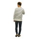 ���������롼 �������å� ��� ������ J.CREW �ȥ졼�ʡ�  STRIPED LIGHTWEIGHT FLEECE CREWNECK SWEATSHIRT A38B B1C C1D D5E E01F