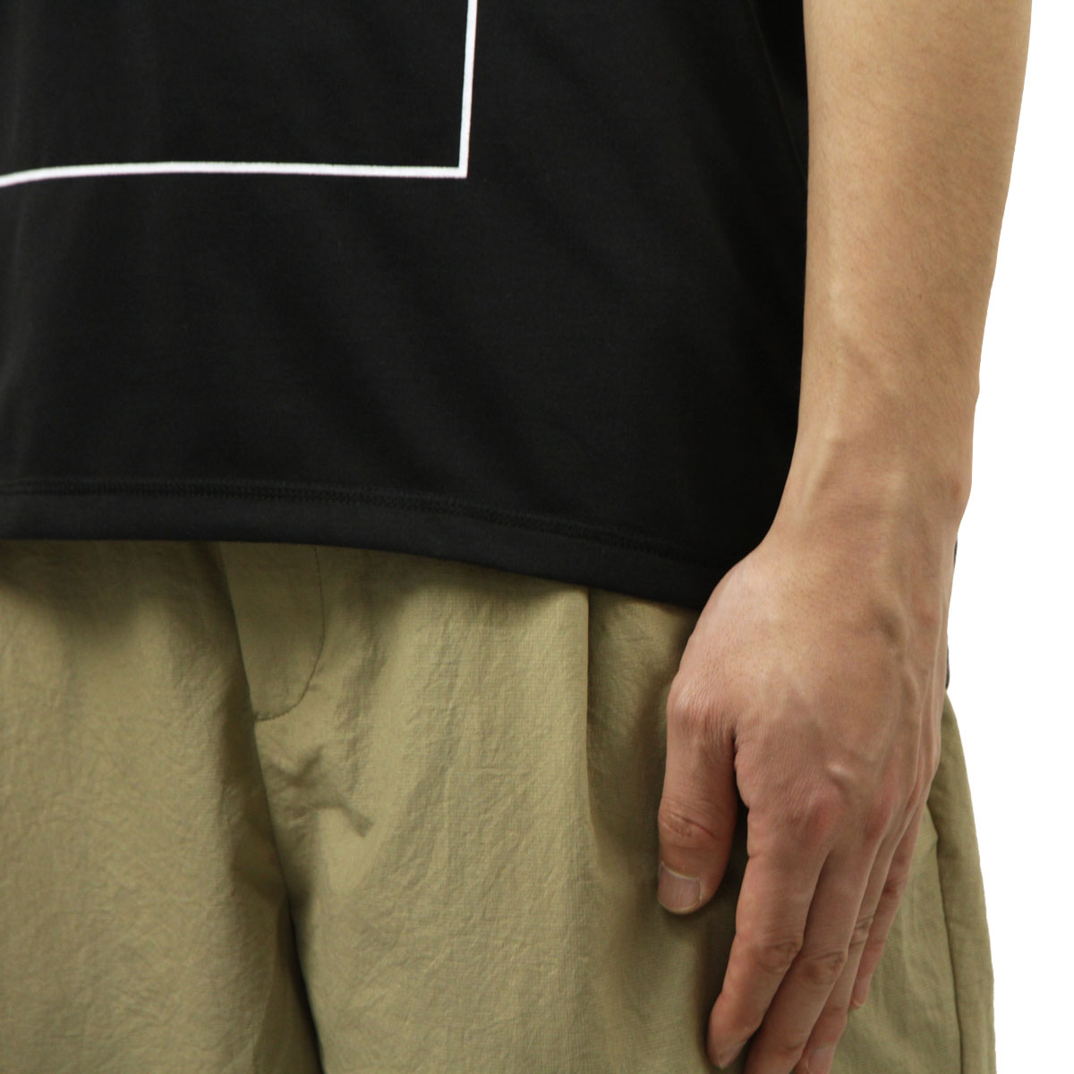 �ʥ� ��� ȾµT����� ��������Ź NANGA �ݥꥨ���ƥ� �ե졼����� DRY MIX FRAME LOGO TEE N2500-1M509A BLACK  A16B B1C C1D D1E E13F