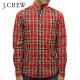���������롼 ����� ��� ������ J.CREW Ĺµ����� �ܥ�������󥷥��  SLIM LIGHTWEIGHT SHIRT IN MULTI-PATTERN RED A38B B1C C1D D6E E11F