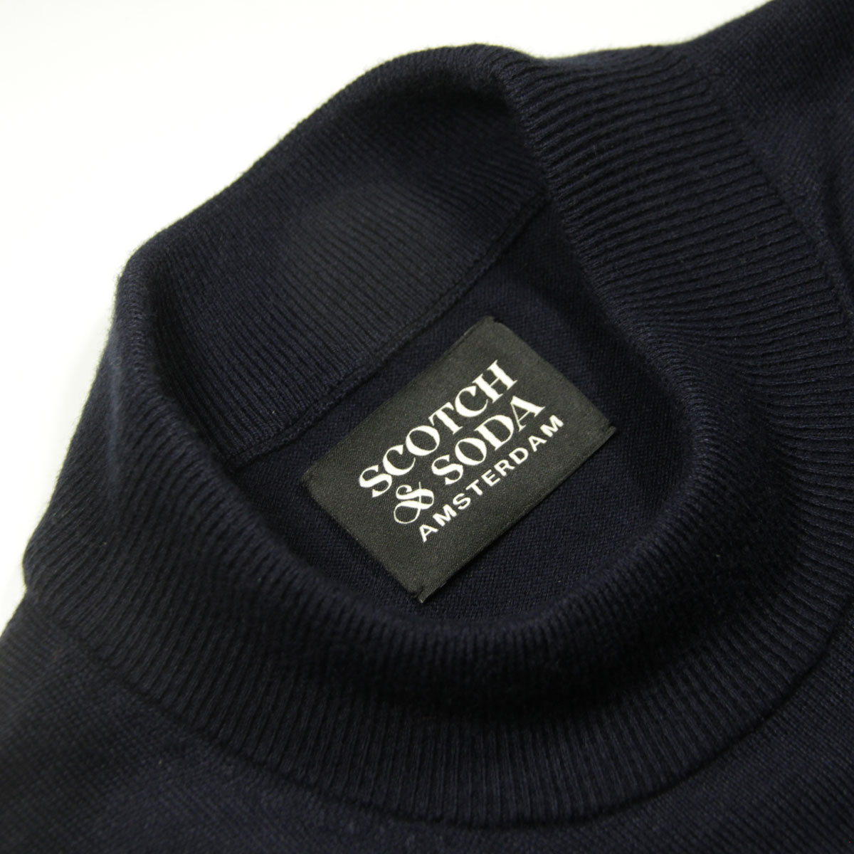 åɥ   Ź SCOTCHSODA åͥå Ĺµ ˥å CORE DROPPED SHOULDER MOCK NECK PULLOVER SWEATER D 179184 25403 NIGHT A39B B1C C1D D7E E06F