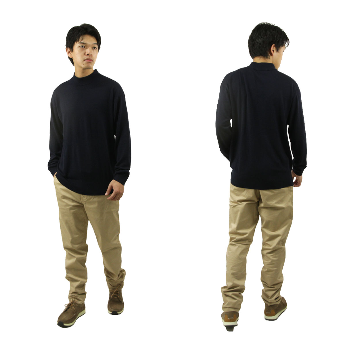 åɥ   Ź SCOTCHSODA åͥå Ĺµ ˥å CORE DROPPED SHOULDER MOCK NECK PULLOVER SWEATER D 179184 25403 NIGHT A39B B1C C1D D7E E06F