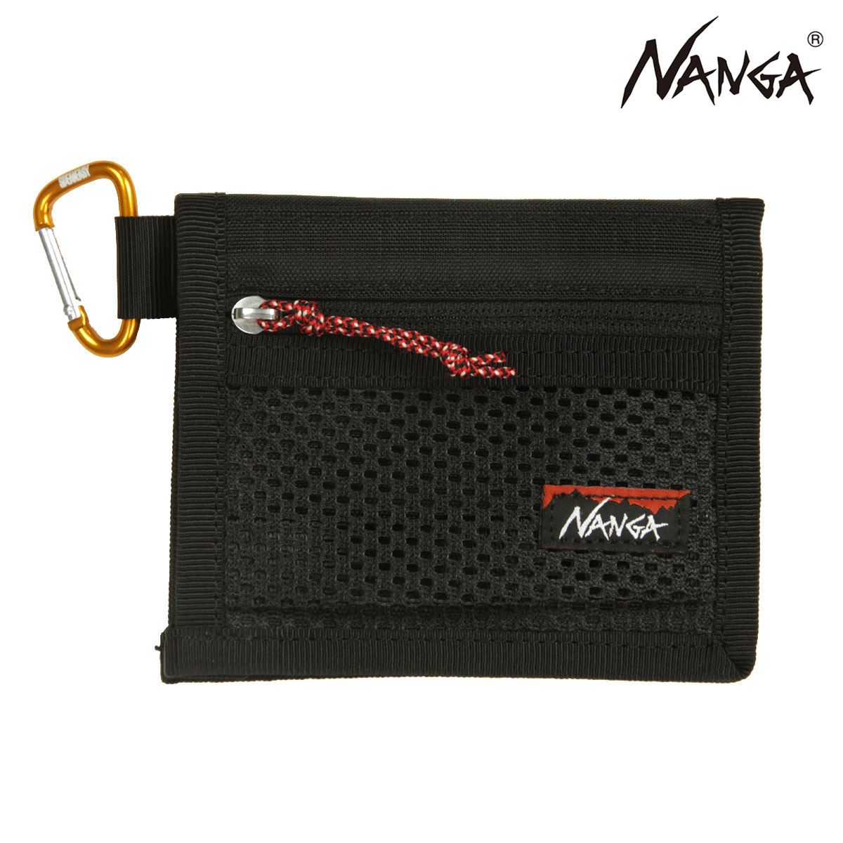 �ʥ� ��� ��ǥ����� ���� ��������Ź NANGA ������å� ���ԡ����������� NANGA��SPEAKEASY COMPACT WALLET N2502-3I307Z BLK BLACK