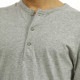 롼 T   J.CREW ĹµT HEATHERED HENLEY GREY D00S20