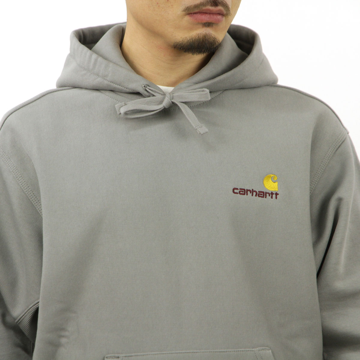 �����ϡ��� ��� �ѡ����� ������ CARHARTT WIP �ա��ǥ��� �ץ륪���С� ���� HOODED AMERICAN SCRIPT SWEATSHIRT I028279 - MARENGO