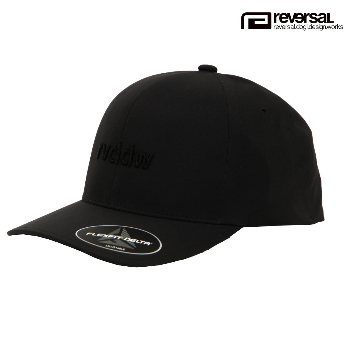 ��С����� ��� ��ǥ����� ˹�� ��������Ź REVERSAL ���� ����å� FLEXFIT DELTA ADJUSTABLE CAP 180A RVFT002-BK BLACK A06B B3C C3D D4E E13F