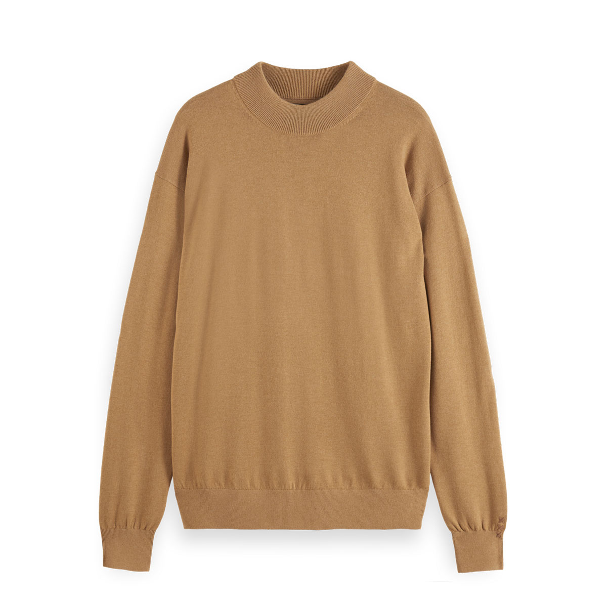 �����å�����ɥ����� ��� �������� ��������Ź SCOTCH��SODA ��å��ͥå� Ĺµ �˥å� CORE DROPPED SHOULDER MOCK NECK PULLOVER SWEATER D 179184 25403 LIGHT CAMEL A39B B1C C1D D7E E18F