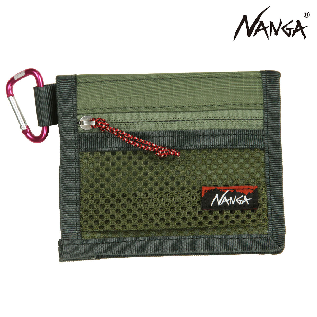 �ʥ� ��� ��ǥ����� ���� ��������Ź NANGA ������å� ���ԡ����������� NANGA��SPEAKEASY COMPACT WALLET N2502-3I307Z KHA KHAKI