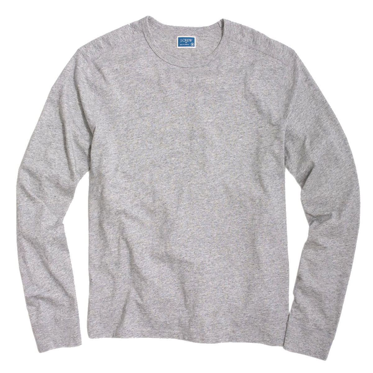 롼 T   J.CREW ĹµT LONG-SLEEVE TEXTURED COTTON T-SHIRT b4786 D00S20