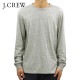 롼 T   J.CREW ĹµT LONG-SLEEVE TEXTURED COTTON T-SHIRT b4786 D00S20