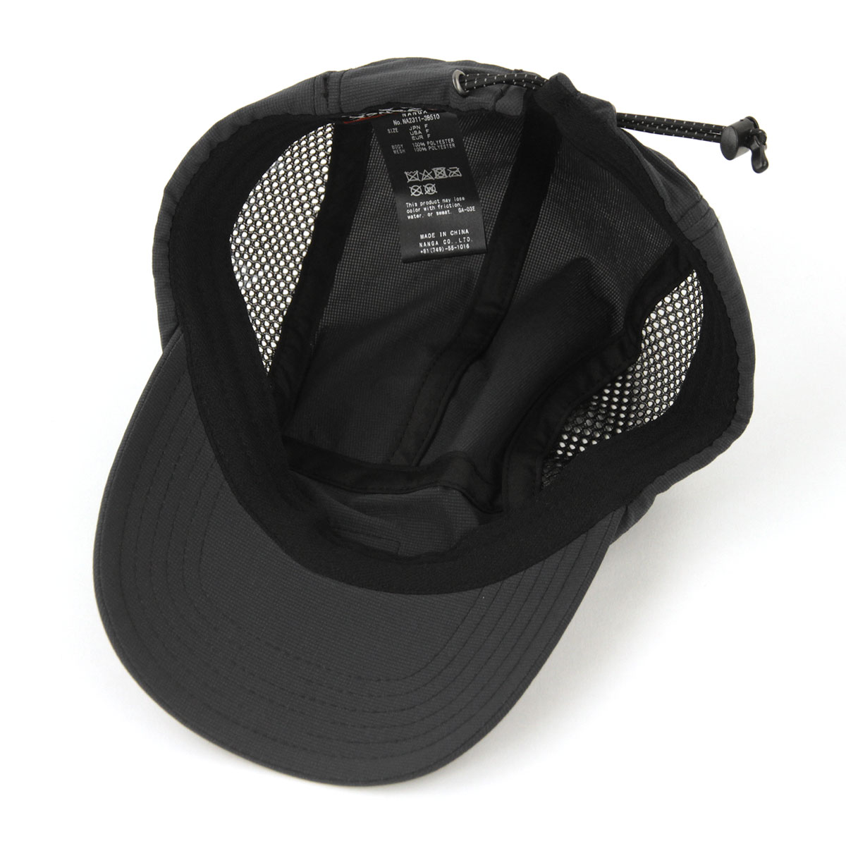 ʥ  ǥ å Ź NANGA å åȥå ˹ DotAir MESH JET CAP NA2411-3B906 P.BLK PURE BLACK A16B B3C C3D D4E E13F