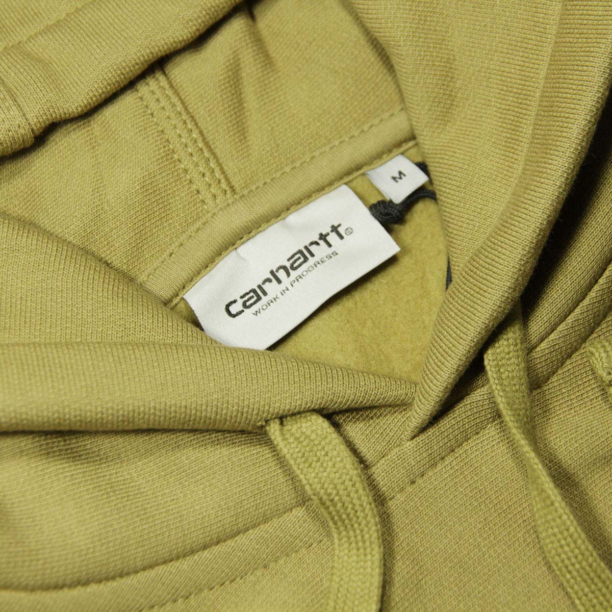 �����ϡ��� ��� �ѡ����� ������ CARHARTT WIP �ա��ǥ��� �ץ륪���С� ���� HOODED AMERICAN SCRIPT SWEATSHIRT I028279 - LARCH