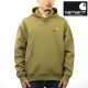 �����ϡ��� ��� �ѡ����� ������ CARHARTT WIP �ա��ǥ��� �ץ륪���С� ���� HOODED AMERICAN SCRIPT SWEATSHIRT I028279 - LARCH