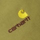 �����ϡ��� ��� �ѡ����� ������ CARHARTT WIP �ա��ǥ��� �ץ륪���С� ���� HOODED AMERICAN SCRIPT SWEATSHIRT I028279 - LARCH
