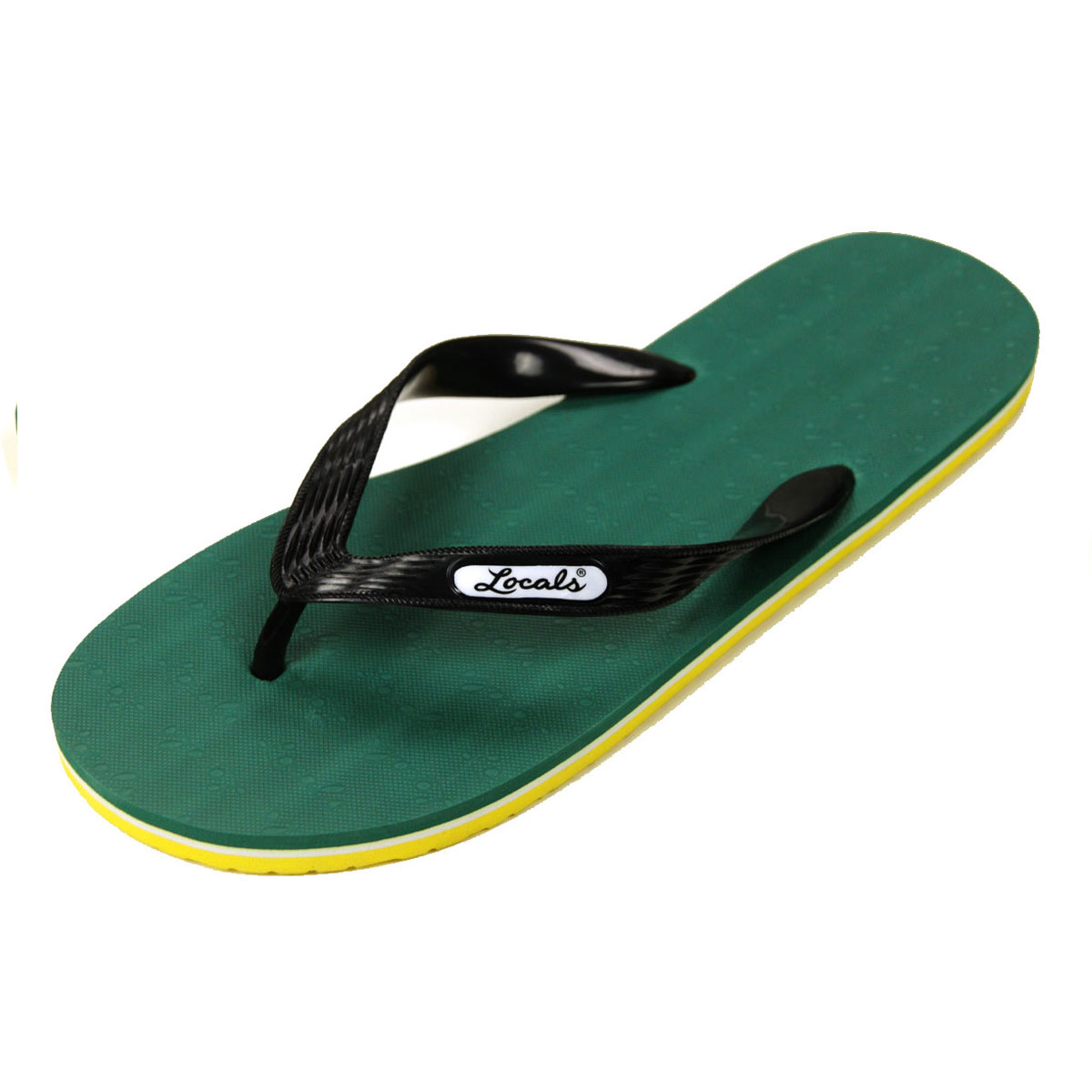 �������륺 ��� ��ǥ����� ������� ��������Ź LOCALS �ӡ���������� �ȥ󥰥������ LOCALS STRIPE SLIPPA SANDAL 1395 GREEN BAY AC5B B3C C4D D3E E08F