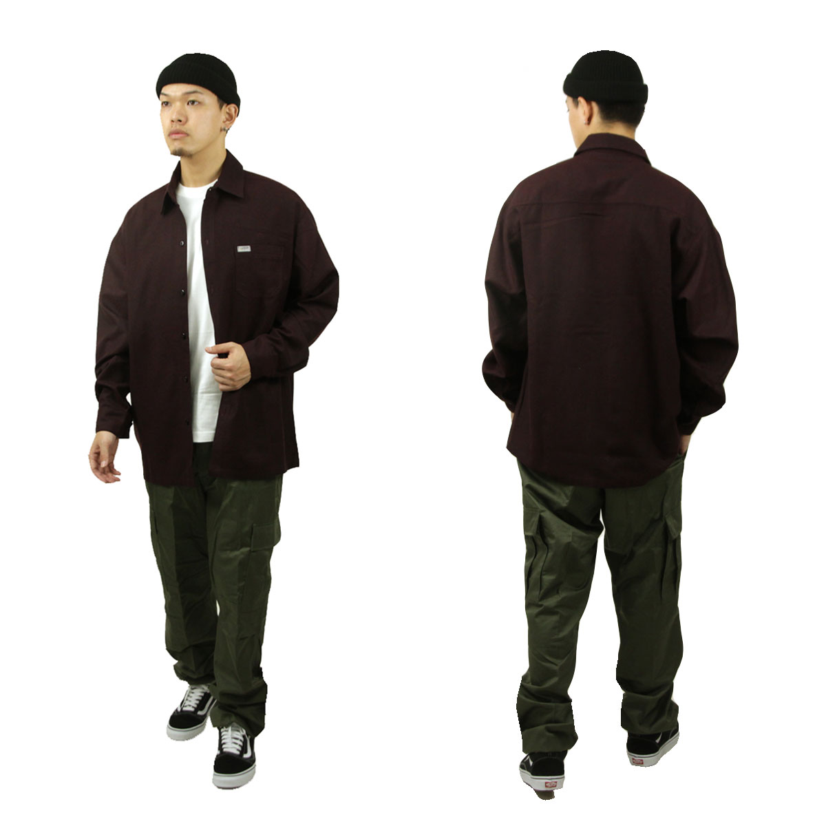 �����ȥå� ��� Ĺµ����� ������ CALTOP �����奢�륷��� CALTOP SOLID LONG SLEEVE SHIRTS 2000 Ĺµ �����ȥå� ����ȥå� ����åɥ����  AC3B B1C C1D D6E E11F