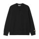 �����ϡ��� ��� �������å� ������ CARHARTT WIP ���롼�ͥå� �ȥ졼�ʡ� CHASE SWEATSHIRT BLACK/GOLD I033660 00FXX