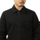 ���ȡ��󥢥����� ��� ����ĥ��㥱�å� ������ STONE ISLAND ���åץ��å� ���åȥ� �������� ORGANIC COTTON STRETCH BROKEN TWILL 'OLD' EFFECT REGULAR OVERSHIRT BLACK 1200001 S0004 V0129