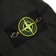���ȡ��󥢥����� ��� ����ĥ��㥱�å� ������ STONE ISLAND ���åץ��å� ���åȥ� �������� ORGANIC COTTON STRETCH BROKEN TWILL 'OLD' EFFECT REGULAR OVERSHIRT BLACK 1200001 S0004 V0129
