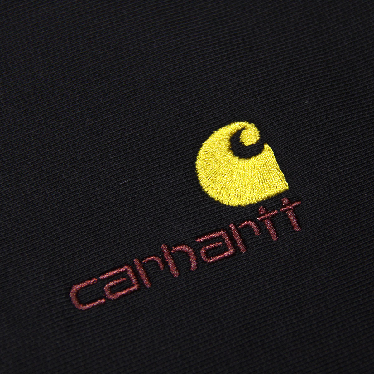 �����ϡ��� �ȥ졼�ʡ� ��� ��������Ź CARHARTT WIP ̵�� �ϡ��ե��åץȥ졼�ʡ� �������å� ���ݥ���ȥ��� HALF ZIP AMERICAN SCRIPT SWEATSHIRT BLACK I027014 89XX AB0B B1C C1D D5E E13F
