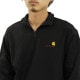 �����ϡ��� �ȥ졼�ʡ� ��� ��������Ź CARHARTT WIP ̵�� �ϡ��ե��åץȥ졼�ʡ� �������å� ���ݥ���ȥ��� HALF ZIP AMERICAN SCRIPT SWEATSHIRT BLACK I027014 89XX AB0B B1C C1D D5E E13F