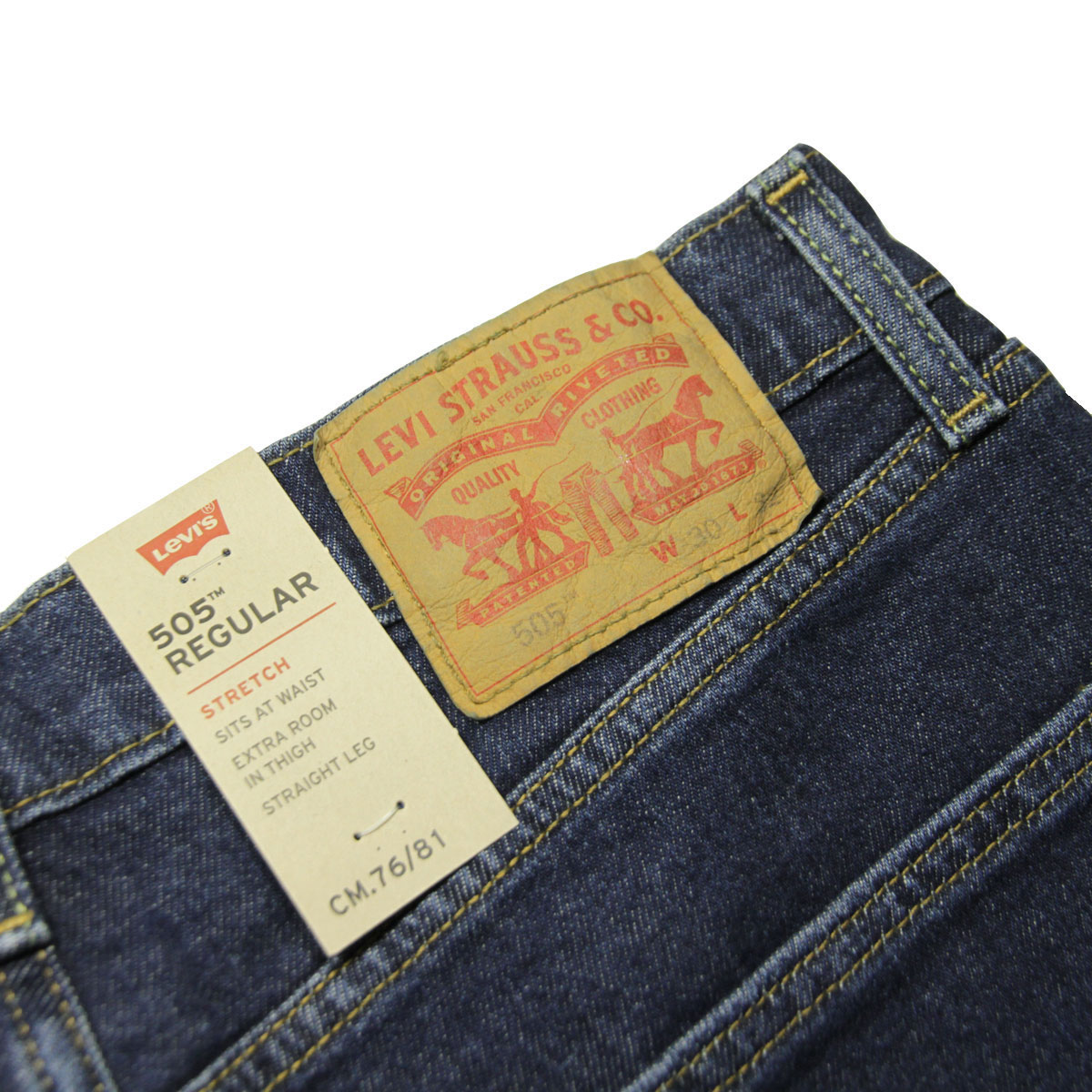 �꡼�Х��� 505 ��� ������ LEVI'S ������ �쥮��顼�ե��å� ���ȥ졼�� ���ȥ�å� �ǥ˥� ������ ������ ���顼 LEVIS 505 REGULAR FIT STRAIGHT STRETCH DENIM JEANS DARK COLOR 00505-2219 A30B B1C C2D D1E E06F