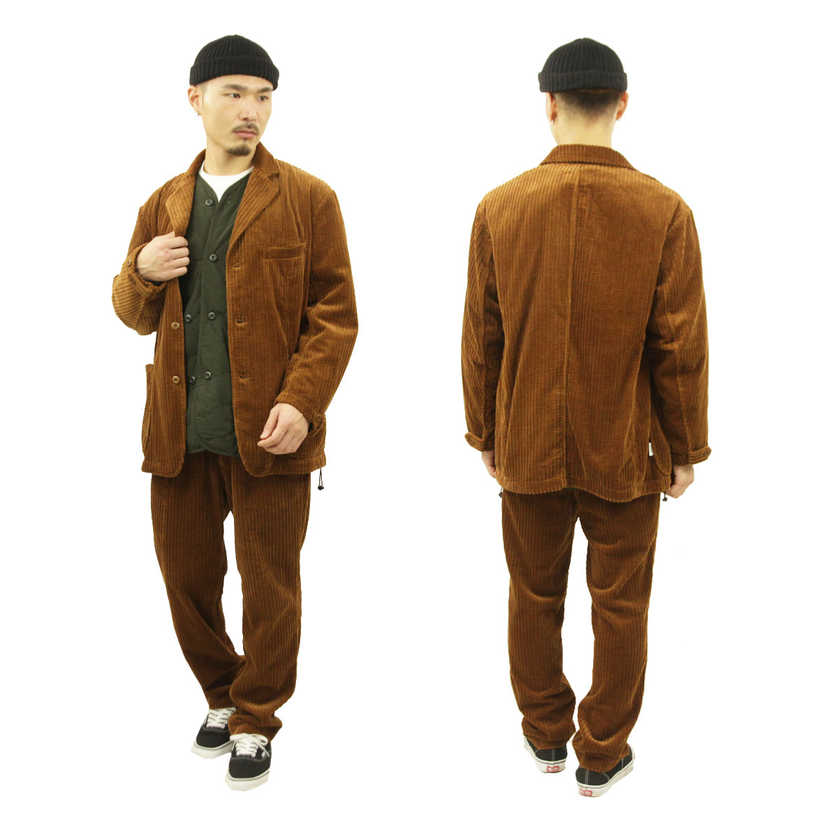 ��˥ե����� �����ȥɥ� ����������� �ơ��顼�ɥ��㥱�å� ��� ��������Ź UNFRM OUTDOOR STANDARD �������� �����ǥ�������㥱�å� RANDOM CORDUROY SOLAR SENSOR TAILORED JACKET AW-7180-BR BROWN AB9B B1C C1D D4E E04F