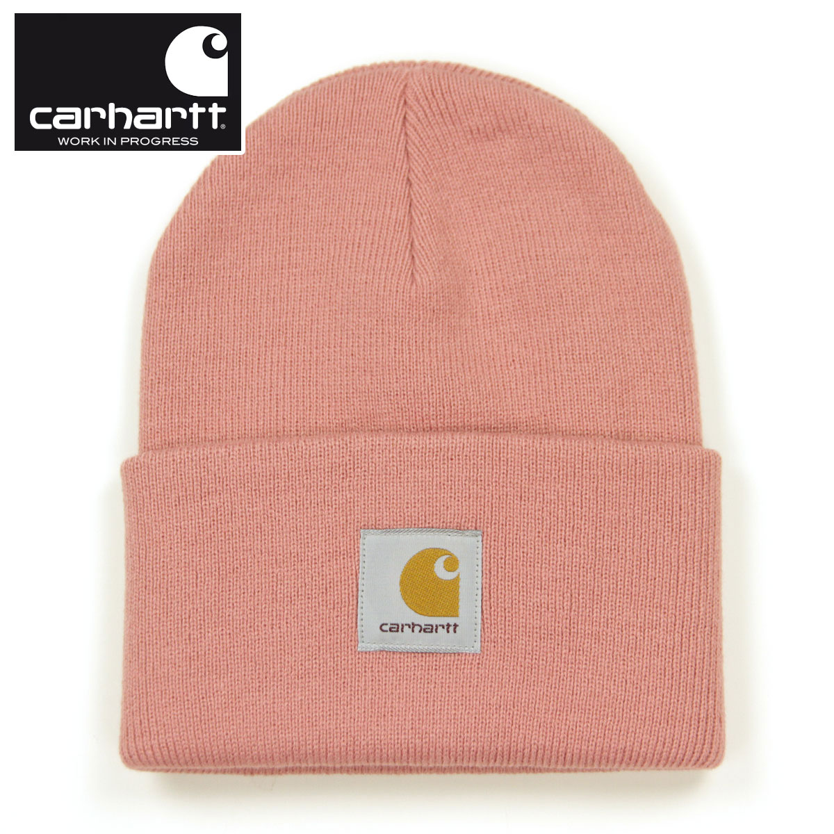 �����ϡ��� �˥åȥ���å� ��� ��ǥ����� ������ CARHARTT WIP ��å�����å� �˥å�˹ ACRYLIC WATCH HAT ROTHKO PINK I020222 0NXXX AB0B B3C C3D D4E E11F
