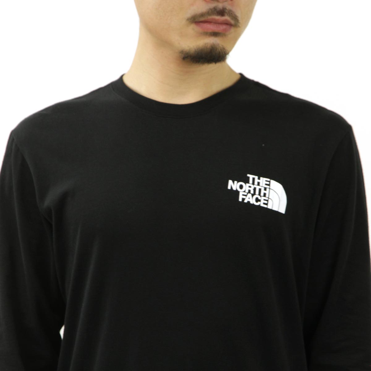 �Ρ����ե����� ��� ����T ������ THE NORTH FACE �Хå��ץ��� ĹµT����� �������� LONG SLEEVE BOX NSE TEE NF0A87NN JK3 BLACK A14B B1C C1D D2E E01F
