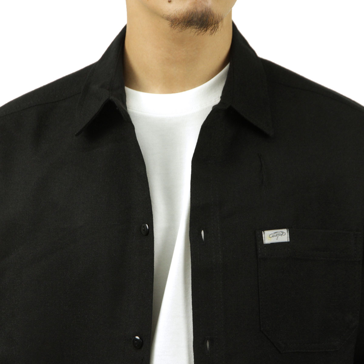 �����ȥå� ��� Ĺµ����� ������ CALTOP �����奢�륷��� CALTOP SOLID LONG SLEEVE SHIRTS 2000 Ĺµ �����ȥå� ����ȥå� ����åɥ����  AC3B B1C C1D D6E E13F