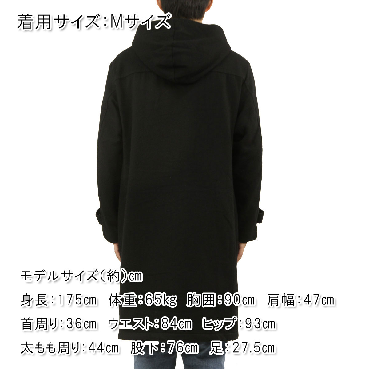 ��˥ե����� �����ȥɥ� ����������� ��� ���åե륳���� ��������Ź UNFRM OUTDOOR STANDARD �������� ���㥱�å� TOP FLANO by BISHU DUFFLE COAT AW-4119-BK1 BLACK
