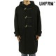 ��˥ե����� �����ȥɥ� ����������� ��� ���åե륳���� ��������Ź UNFRM OUTDOOR STANDARD �������� ���㥱�å� TOP FLANO by BISHU DUFFLE COAT AW-4119-BK1 BLACK