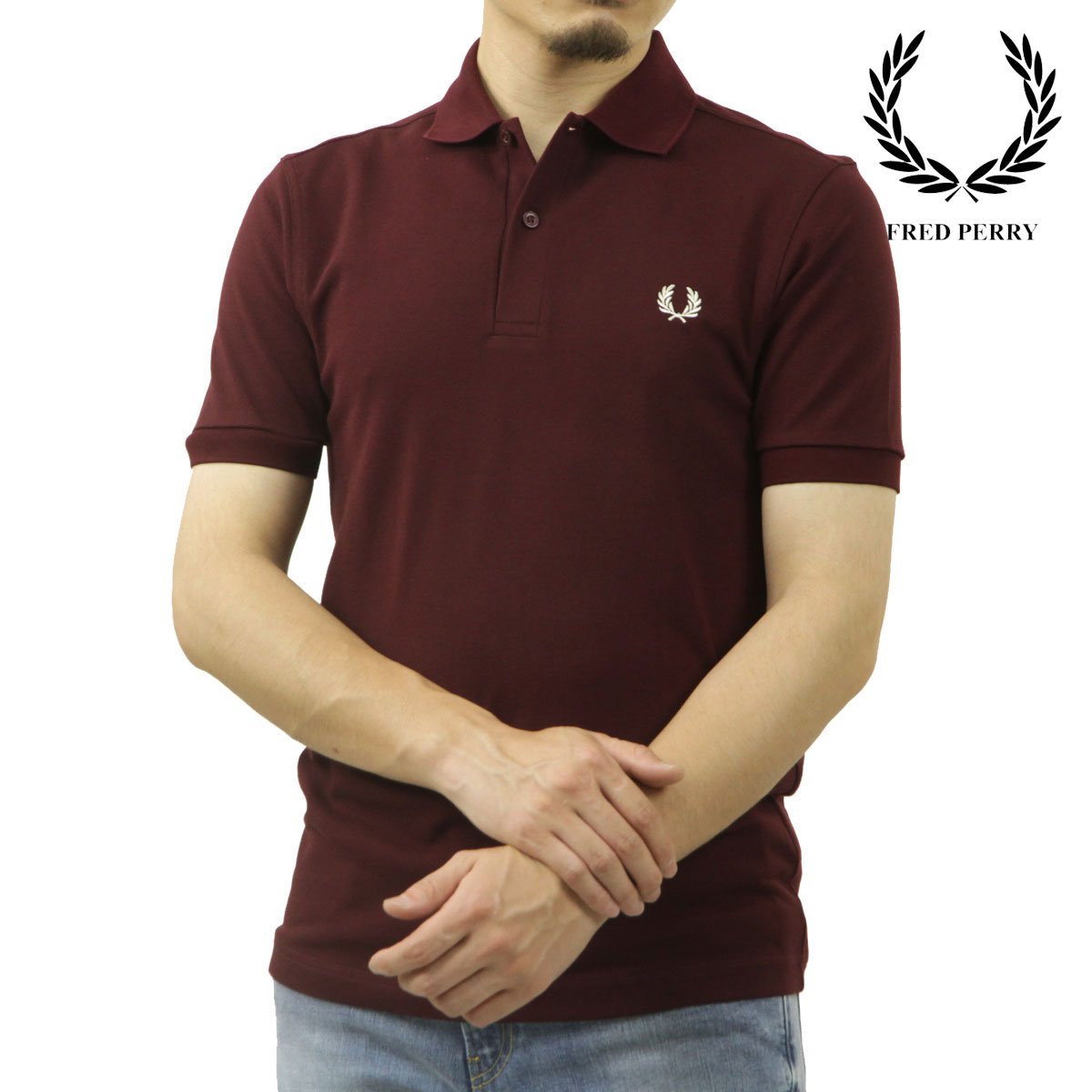 �ե�åɥڥ꡼ ��� �ݥ������ ��������Ź FRED PERRY Ⱦµ ���ݥ���� ���� THE FRED PERRY SHORT SLEEVE POLO SHIRT M6000 597 OXBLOOD