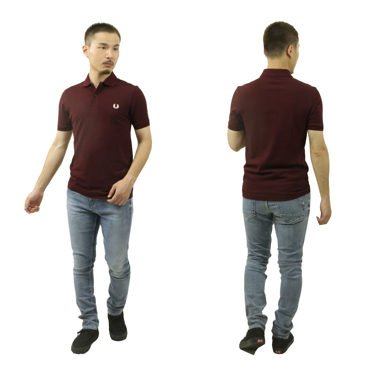 �ե�åɥڥ꡼ ��� �ݥ������ ��������Ź FRED PERRY Ⱦµ ���ݥ���� ���� THE FRED PERRY SHORT SLEEVE POLO SHIRT M6000 597 OXBLOOD