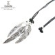 ϥ HARIM Ź ͥå쥹 Owl feather set Necklace HRP036SVC A82B B3C C3D D8E E32F