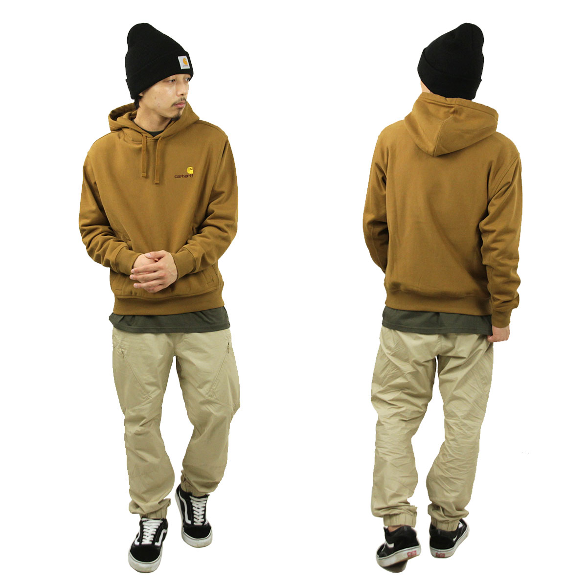 �����ϡ��� �ѡ����� ��� ��������Ź CARHARTT WIP ̵�� �ץ륪���С��ѡ����� ���ݥ���ȥ��� HOODED AMERICAN SCRIPT SWEATSHIRT HAMILTON BROWN I027041 HZ AB0B B1C C1D D5E E04F