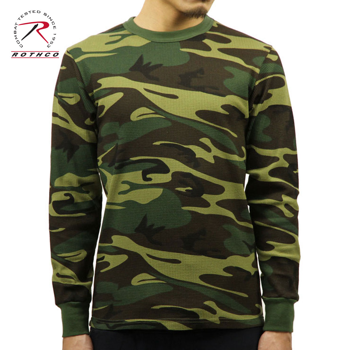 ロスコ ロンT メンズ 正規品 ROTHCO 長袖Tシャツ ROTHCO CAMOUFLAGE