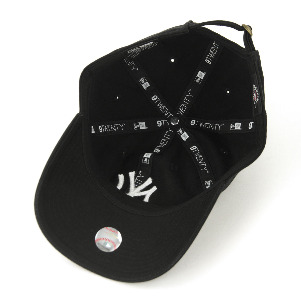 �˥塼���� ��� ��ǥ����� ����å� ������ NEW ERA �˥塼�衼������󥭡��� ˹�� �������󥹥ƥå� NEW ERA 9TWENTY MLB CHAIN STITCH NEW YORK YANKEES BLACK-WHITE