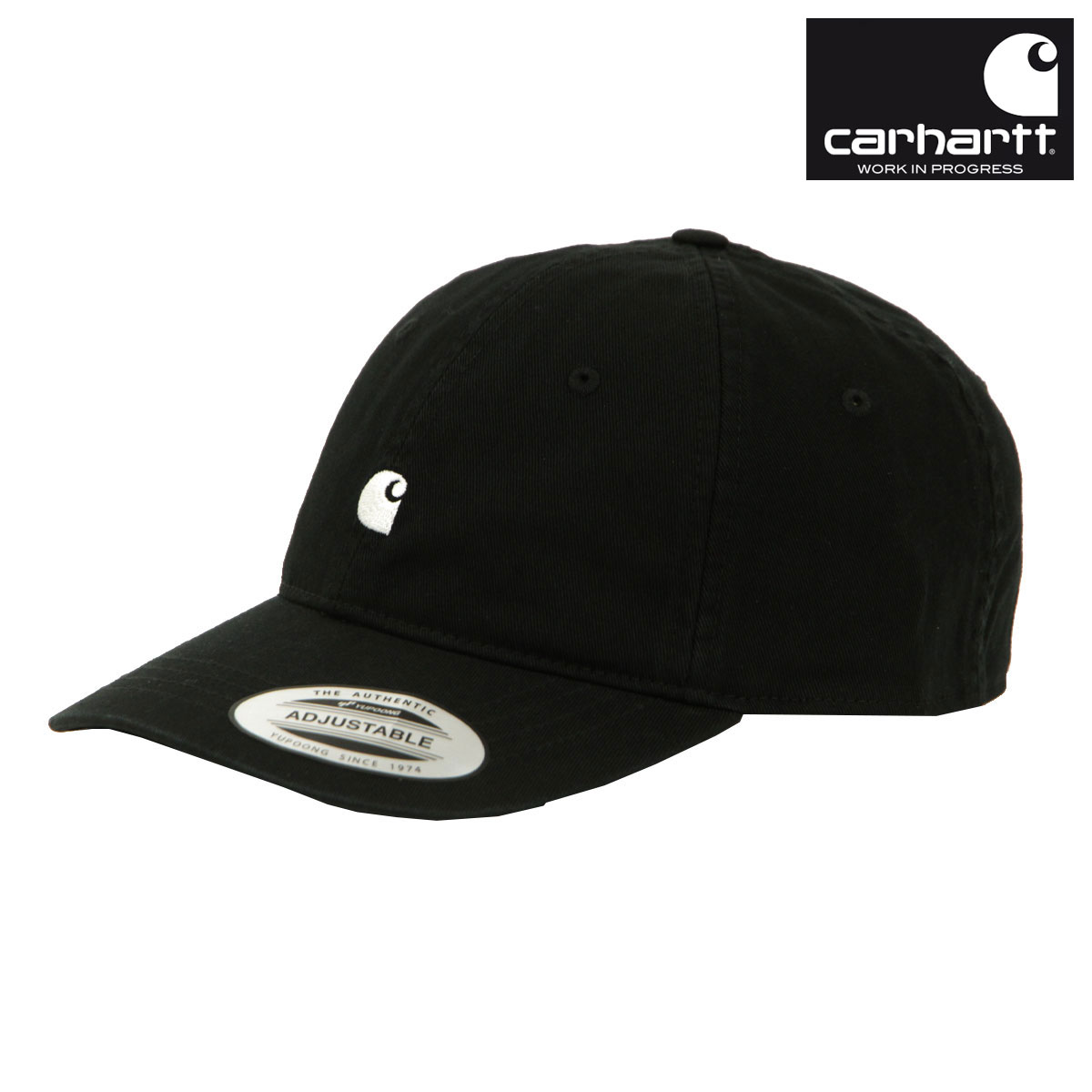 �����ϡ��� ��� ��ǥ����� ����å� ������ CARHARTT WIP ˹�� ���� MADISON LOGO CAP BLACK / WHITE I023750 0D2XX AB0B B3C C3D D4E E13F