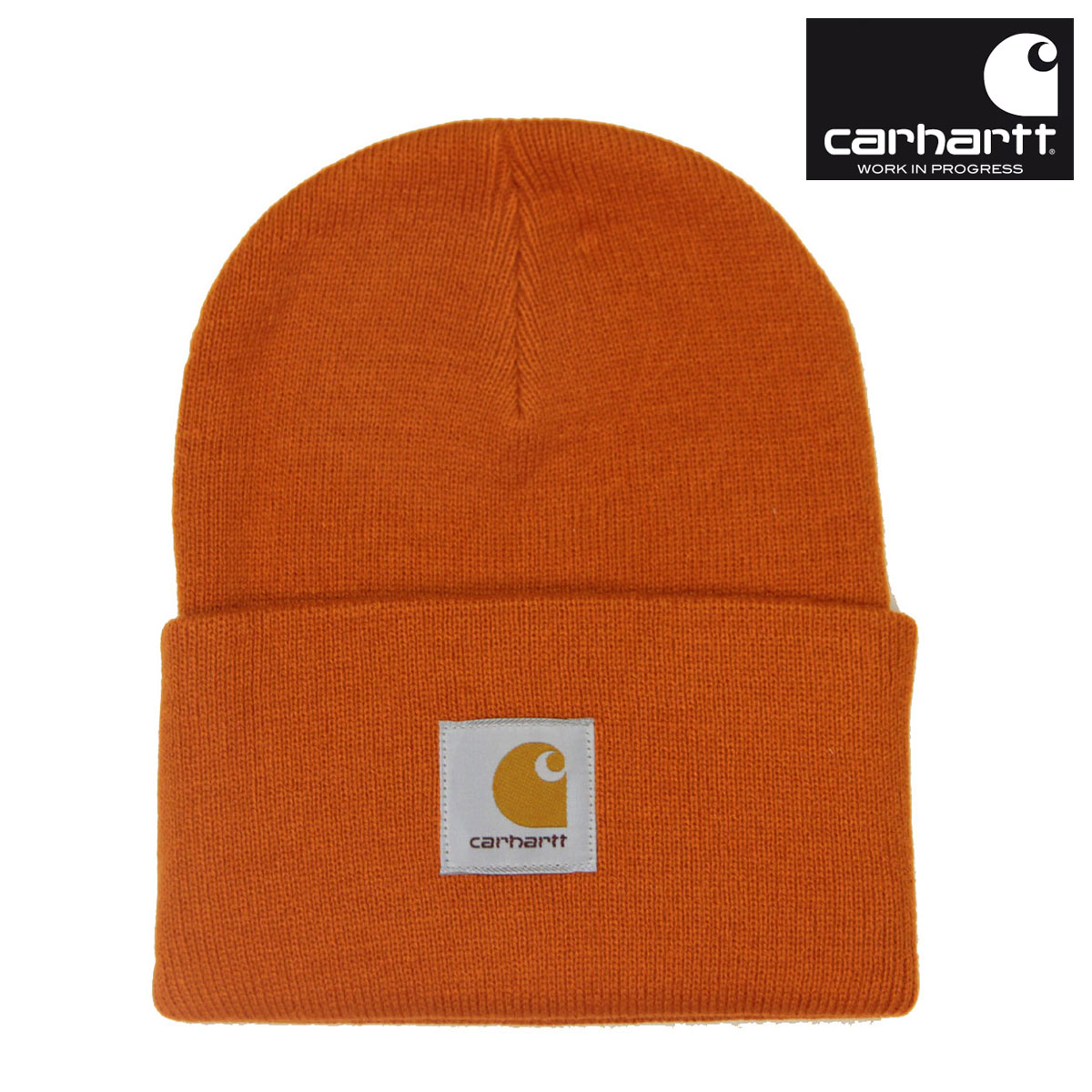 �����ϡ��� ��� ��ǥ����� �˥å�˹ ������ CARHARTT WIP ˹�� �˥åȥ���å� �ӡ��ˡ� ���� ACRYLIC WATCH HAT TURMERIC I020222 2BVXX